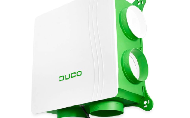 DucoBox Silent woonhuisventilator | systeem C | 400 m3/h | randaarde stekker 