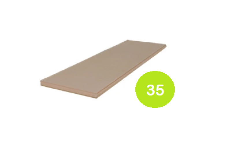 Isolair Multi houtvezelplaat 1880x610x35mm Rd: 0,75 (=1,15m2)