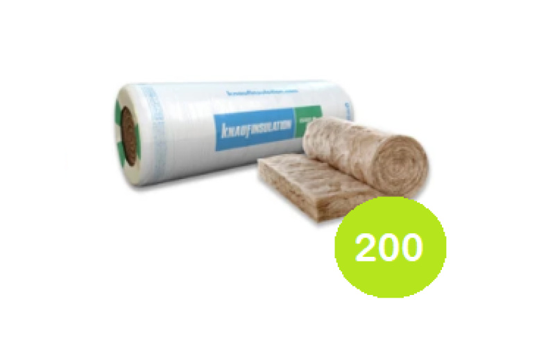 Glaswol Naturoll 032 2000x580x200mm Rd:6,25 (=1,16 m²)