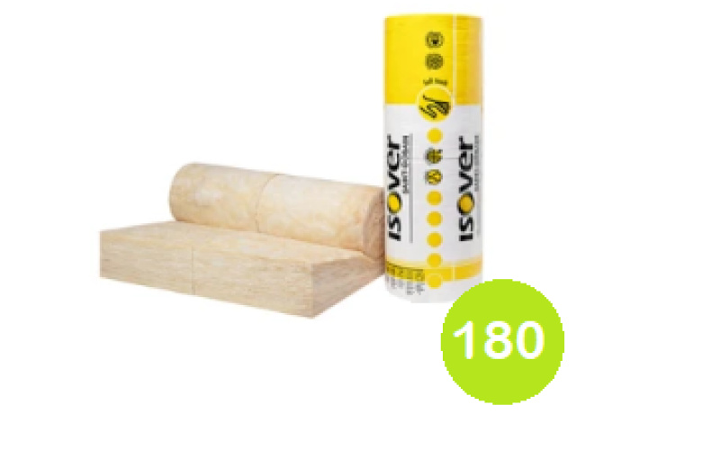 ISOVER Systemroll 1000 glaswol 180mm glaswoldeken 2500x580x180 Rd:5.60 (=1,45m²)