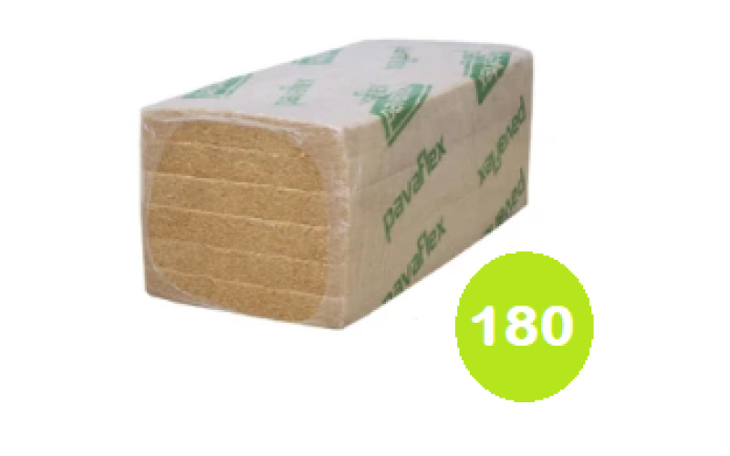 Pavaflex Plus houtvezelplaat 1220x575x180mm Rd:5.00 3pl/pak (=2,10 m2)